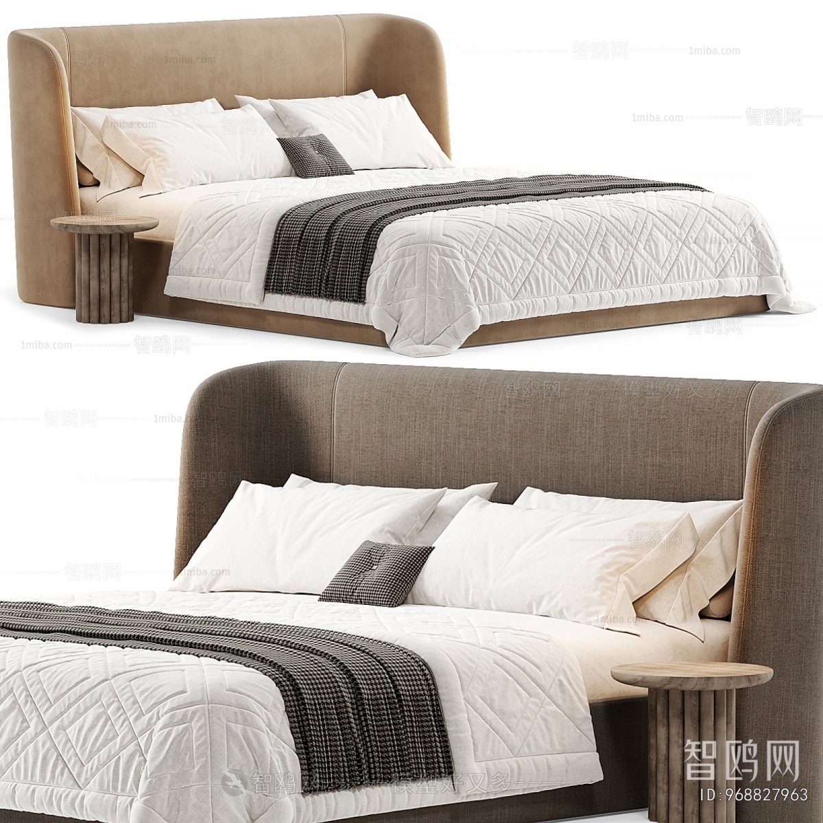 Modern Double Bed