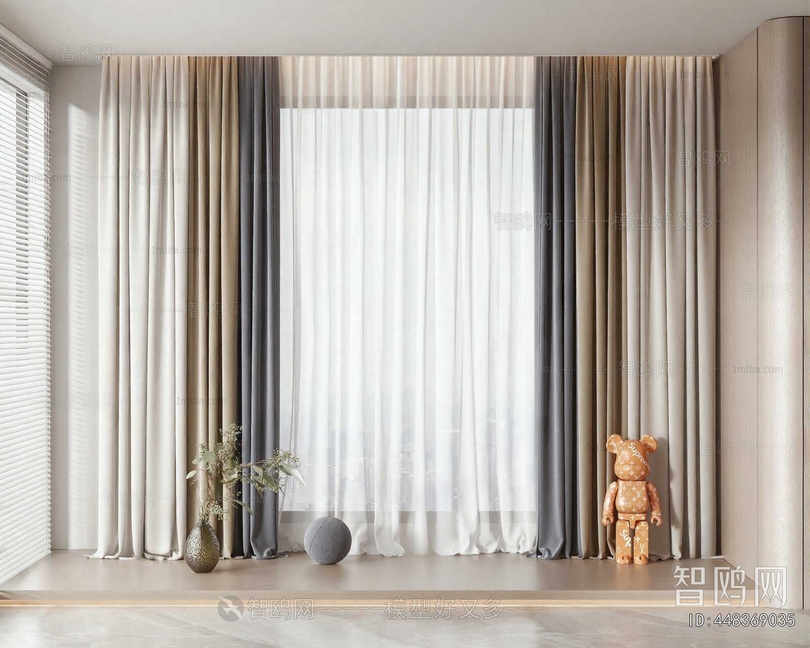 Modern The Curtain