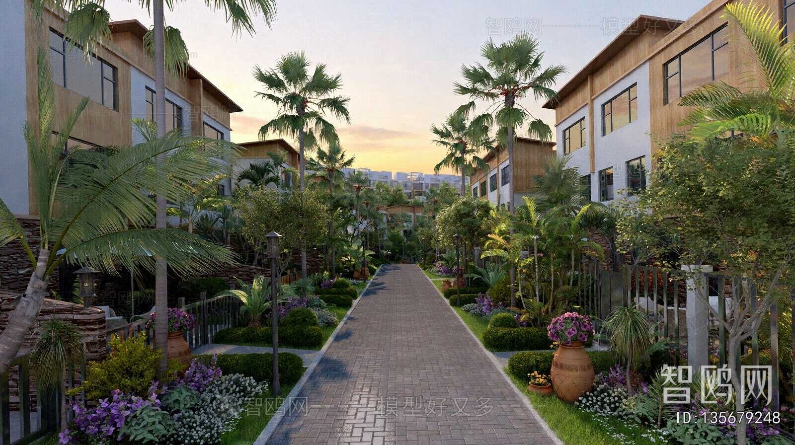 Modern Courtyard/landscape