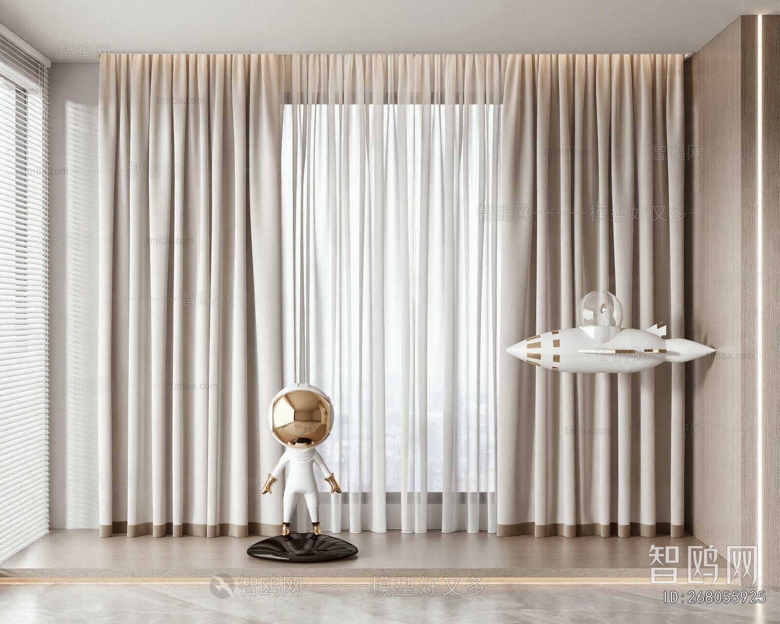 Modern The Curtain