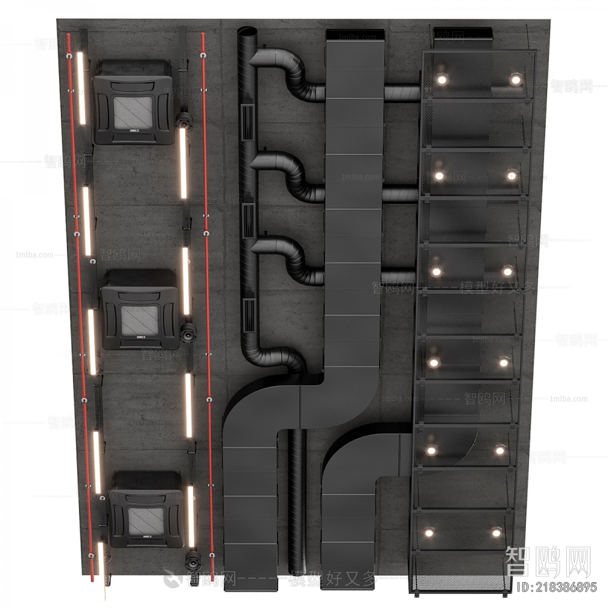 Industrial Style Suspended Ceiling