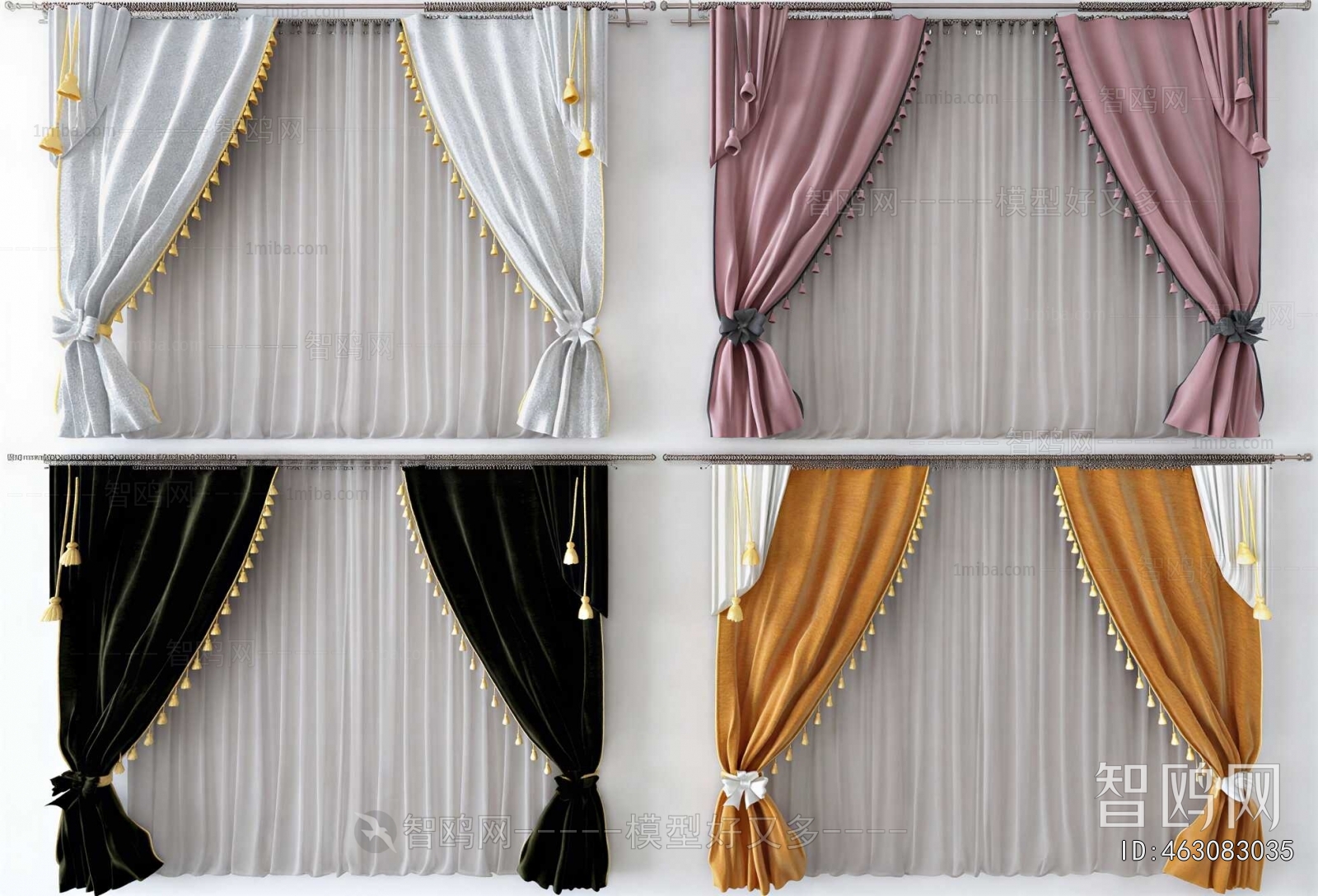 Simple European Style The Curtain