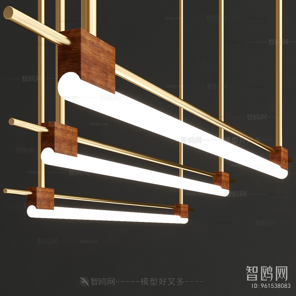 Modern Long Chandelier