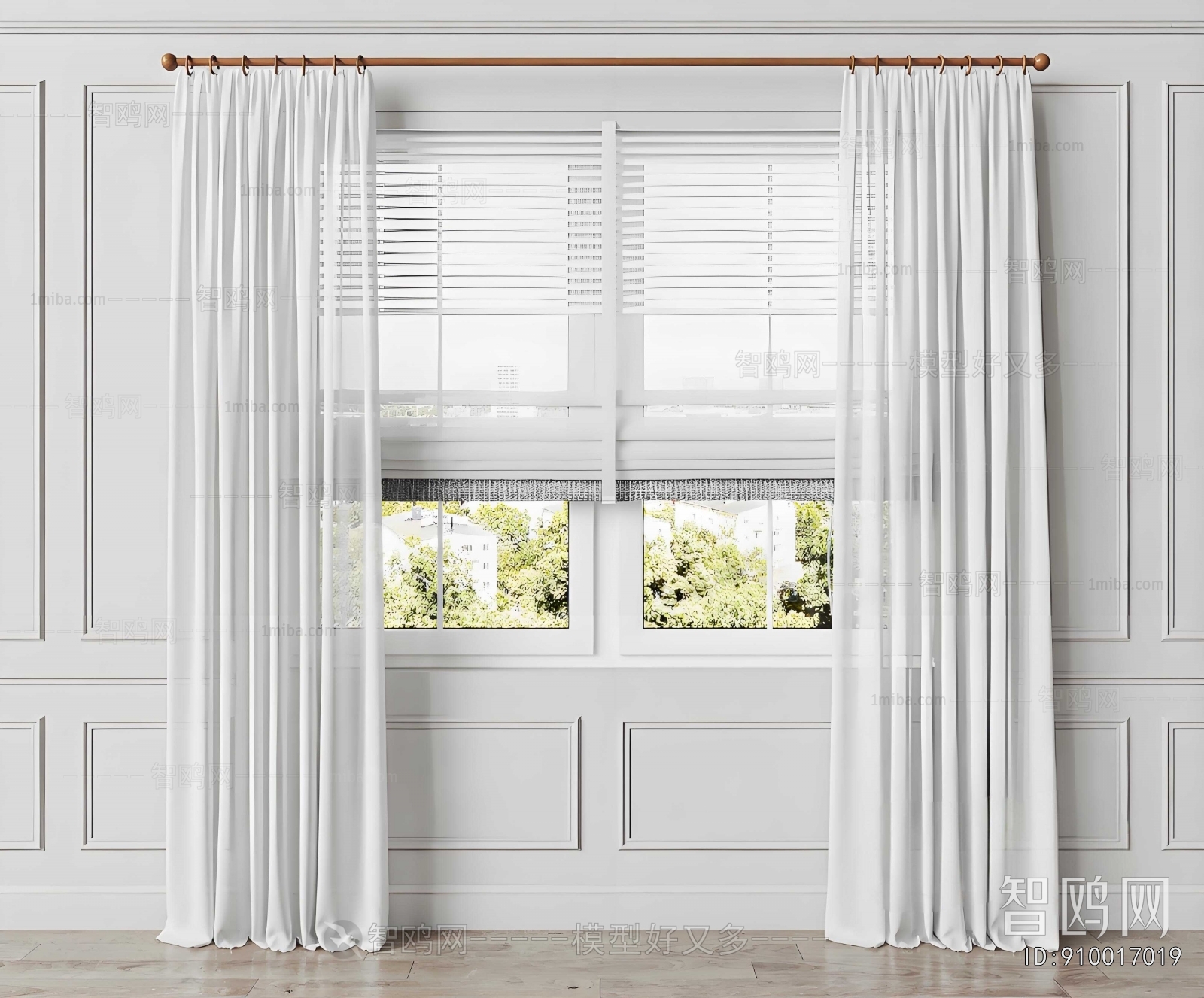 French Style The Curtain