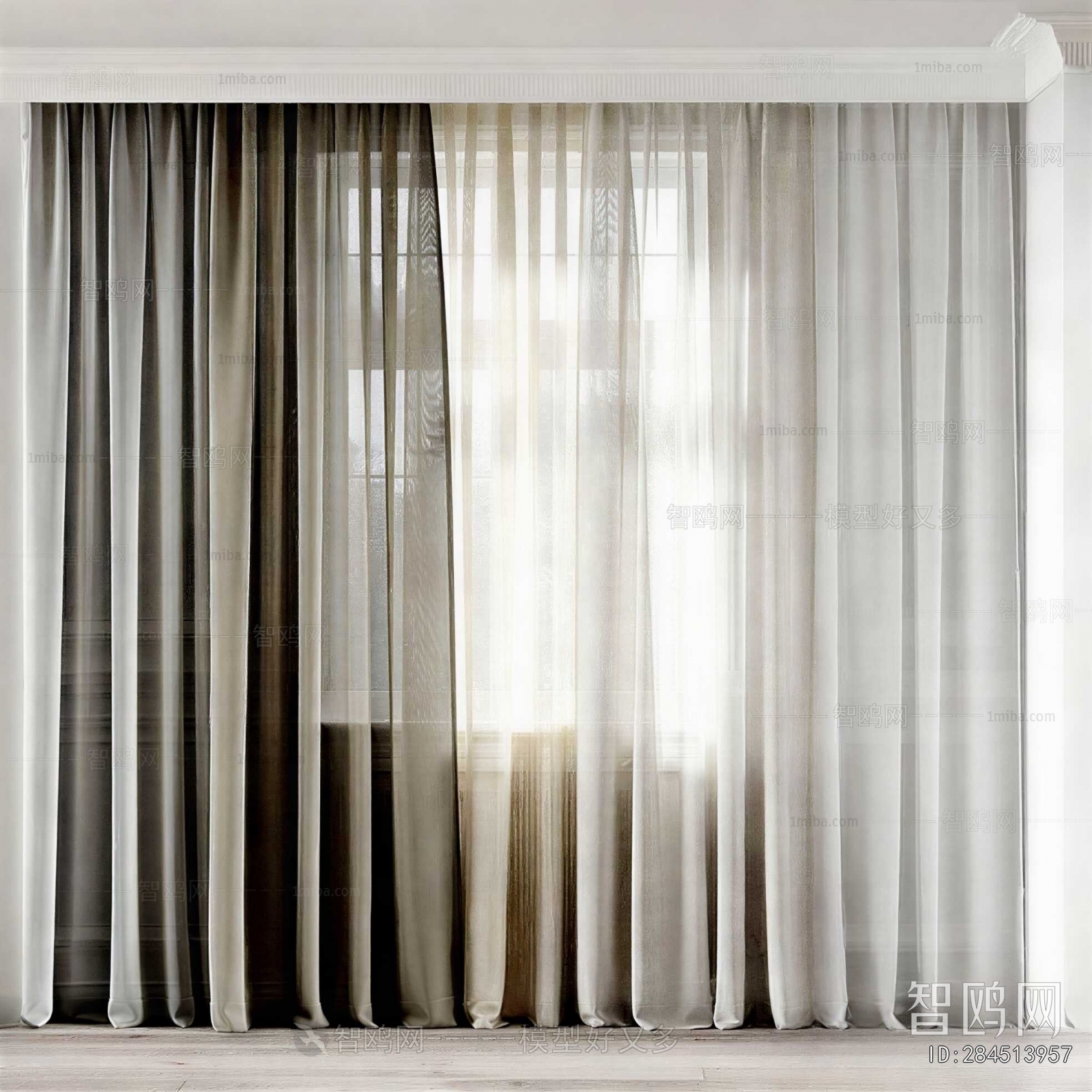 Modern The Curtain