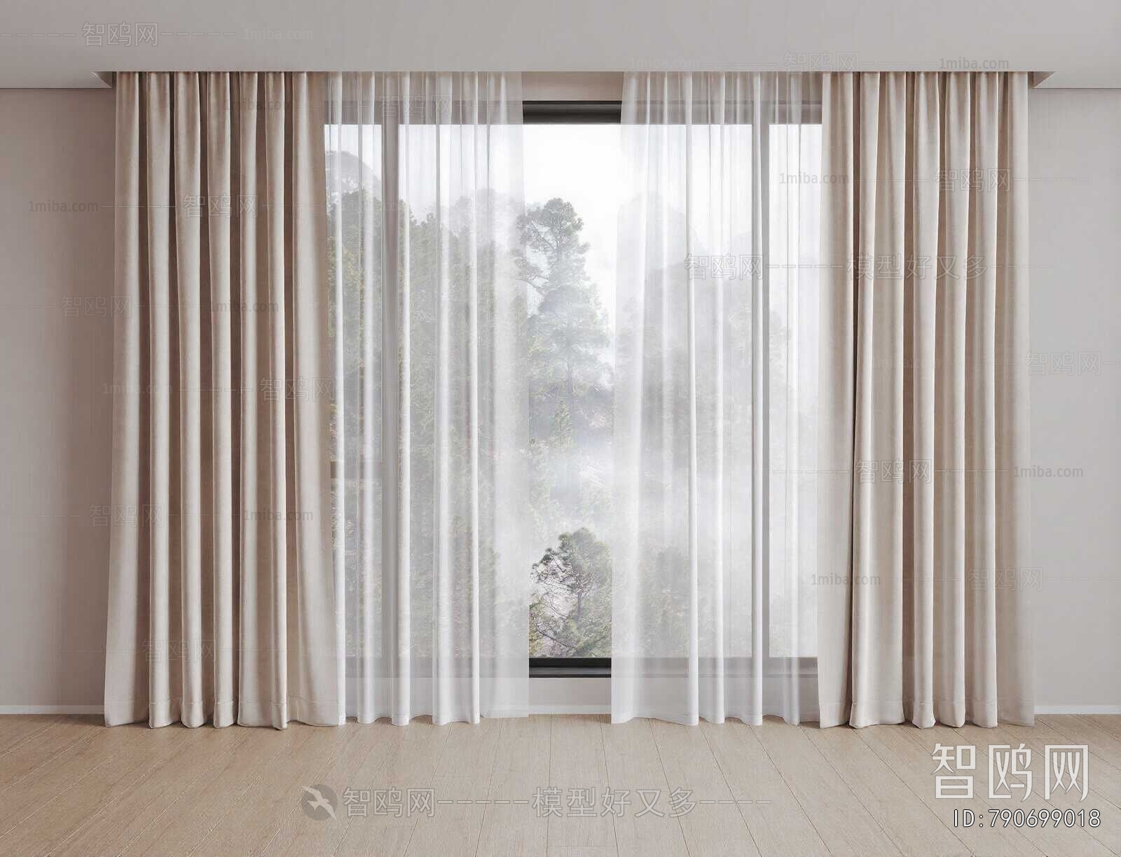 Modern The Curtain