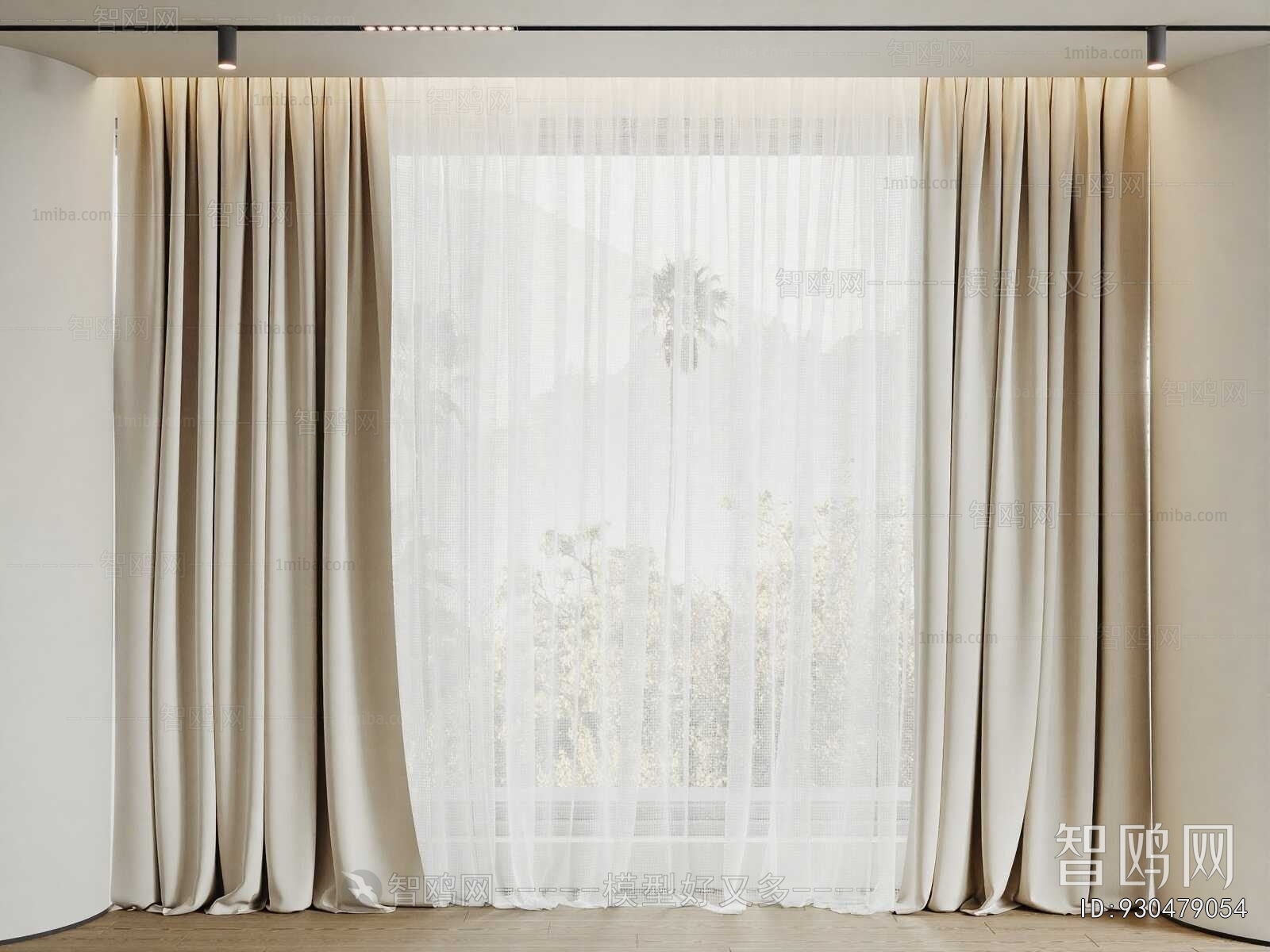 Modern The Curtain