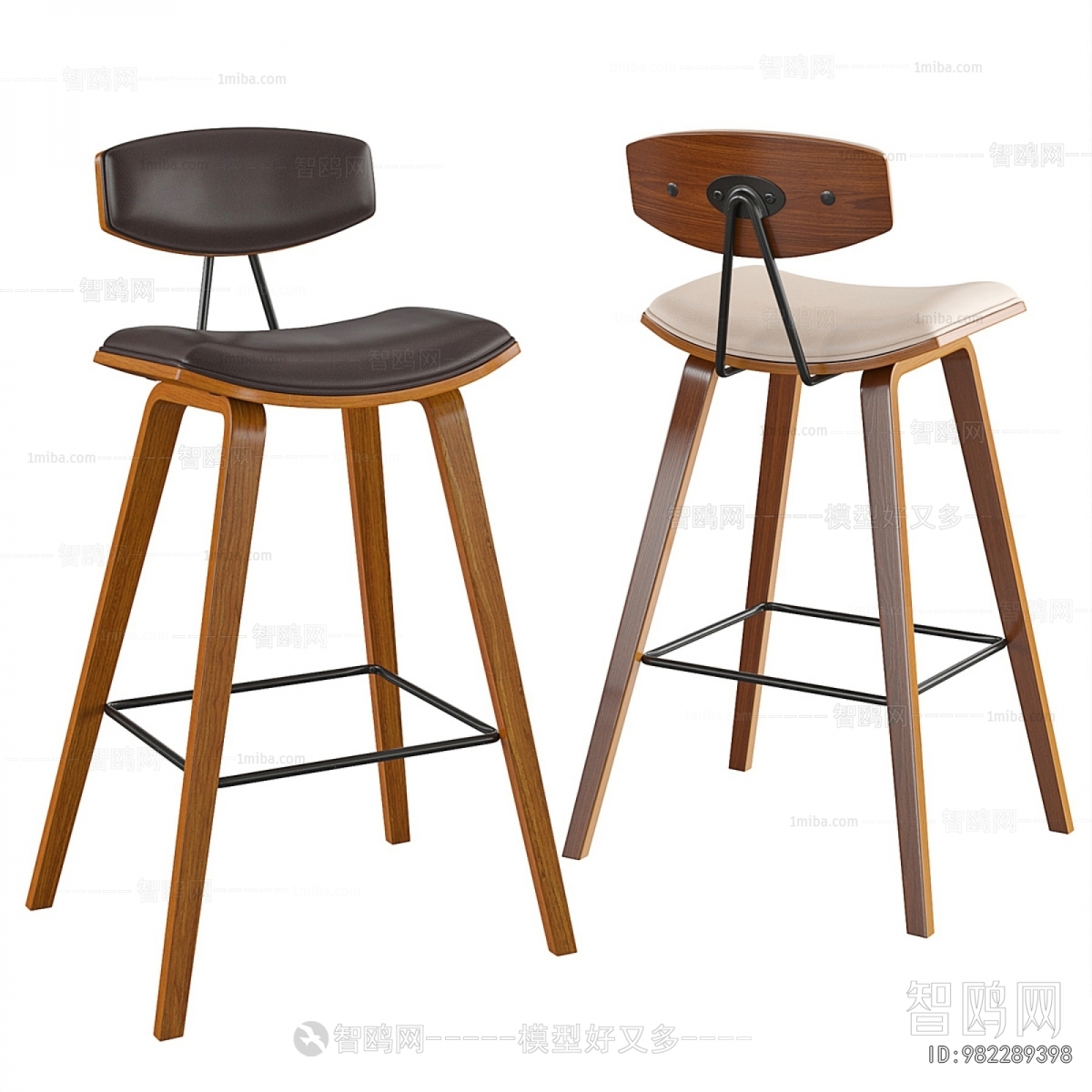 Nordic Style Bar Chair