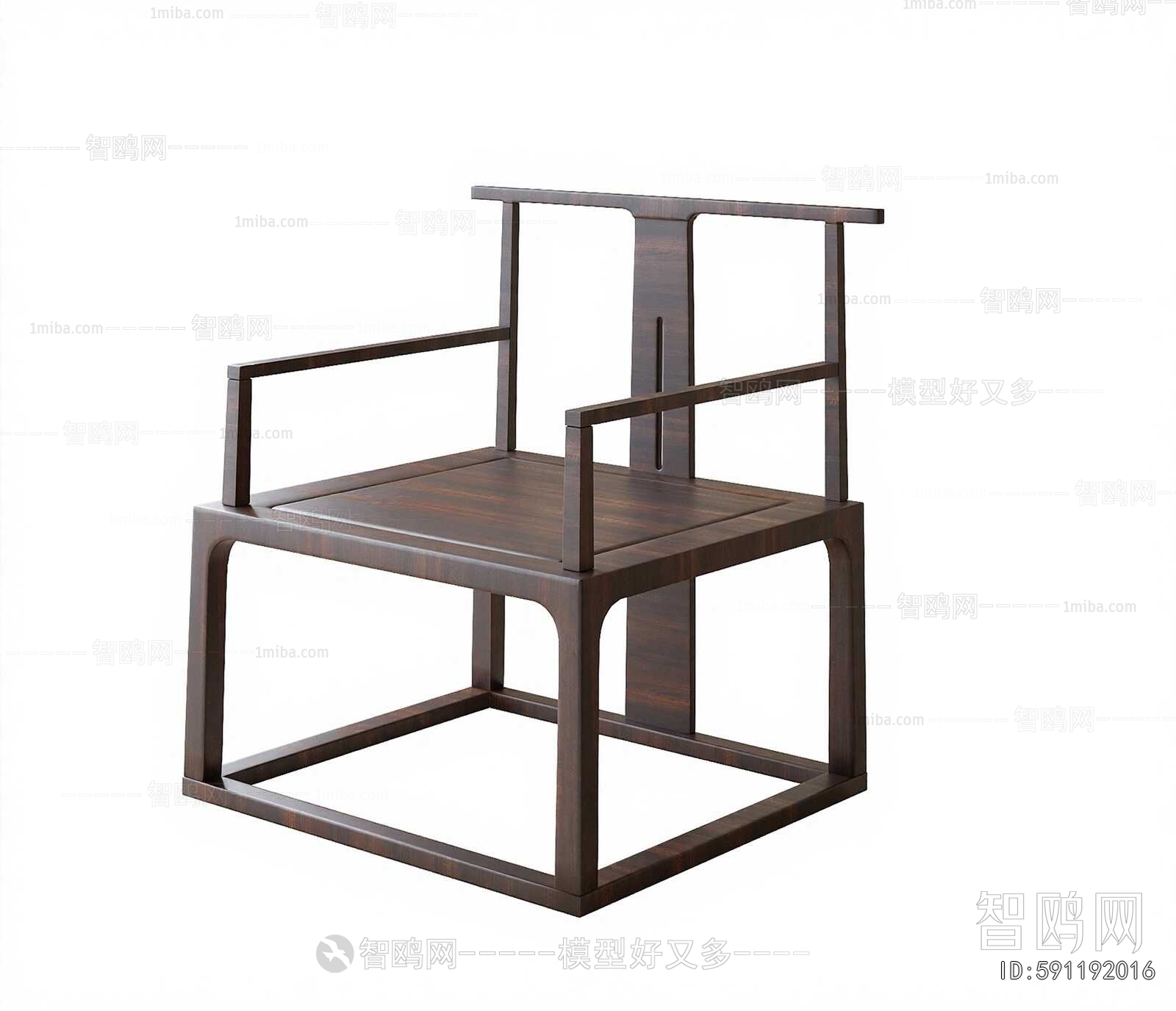 New Chinese Style Lounge Chair