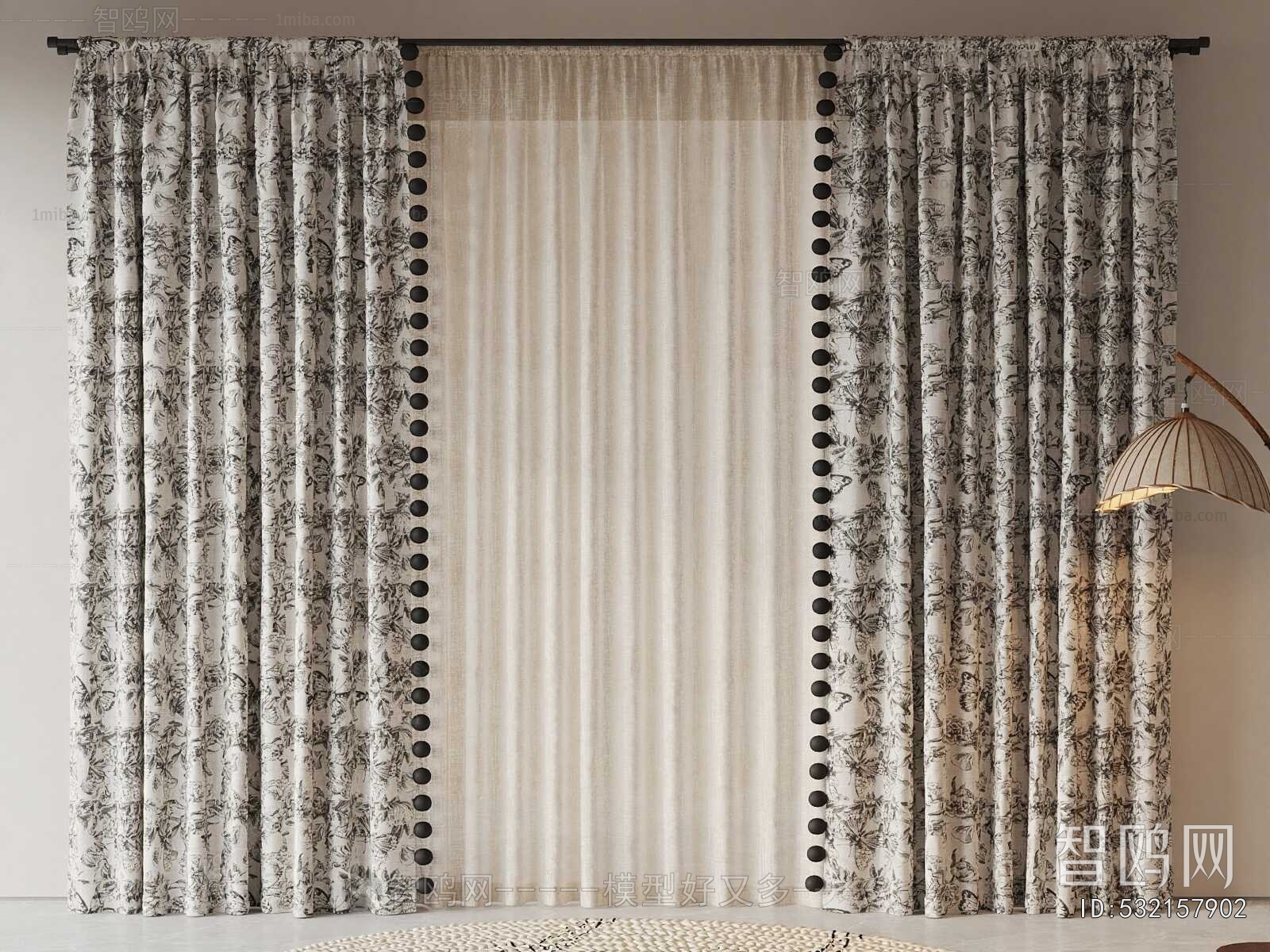 French Style The Curtain