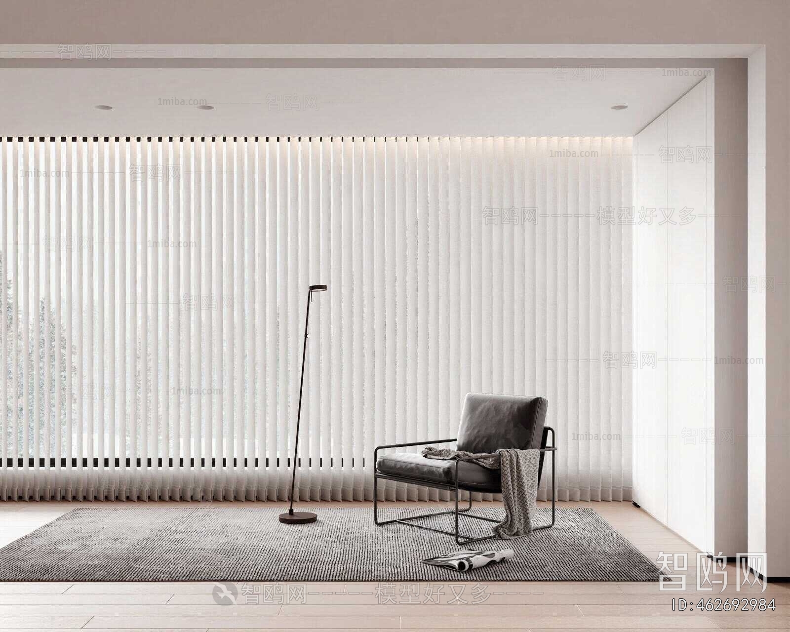 Modern Roman Curtain