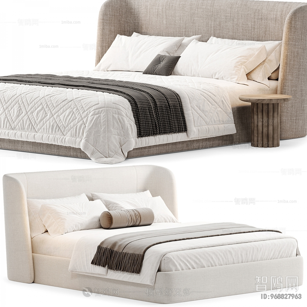 Modern Double Bed