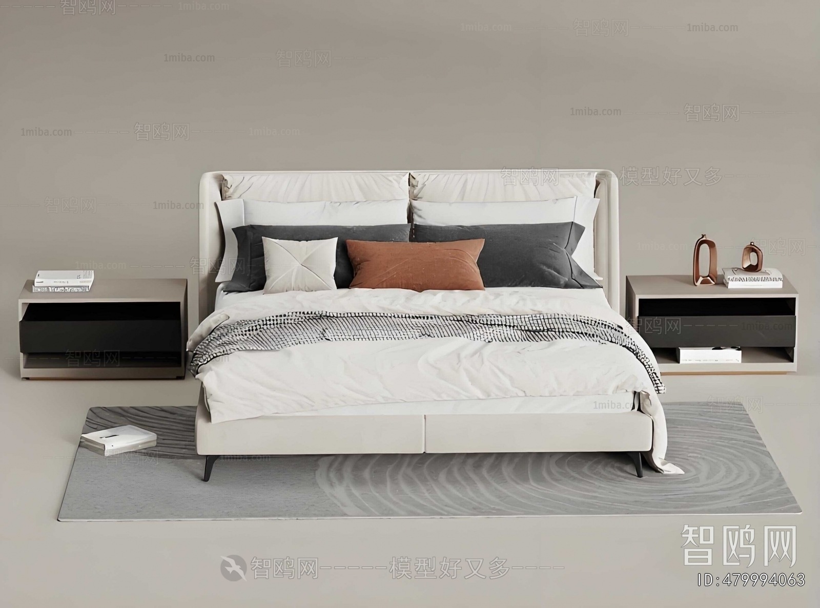 Modern Double Bed