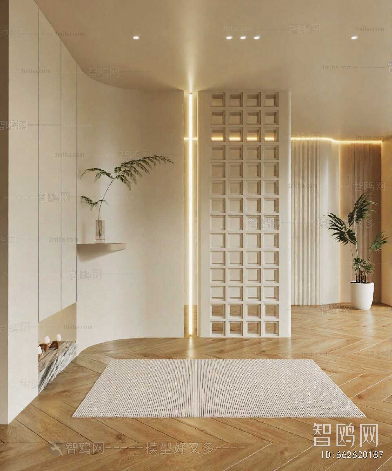 Modern Hallway