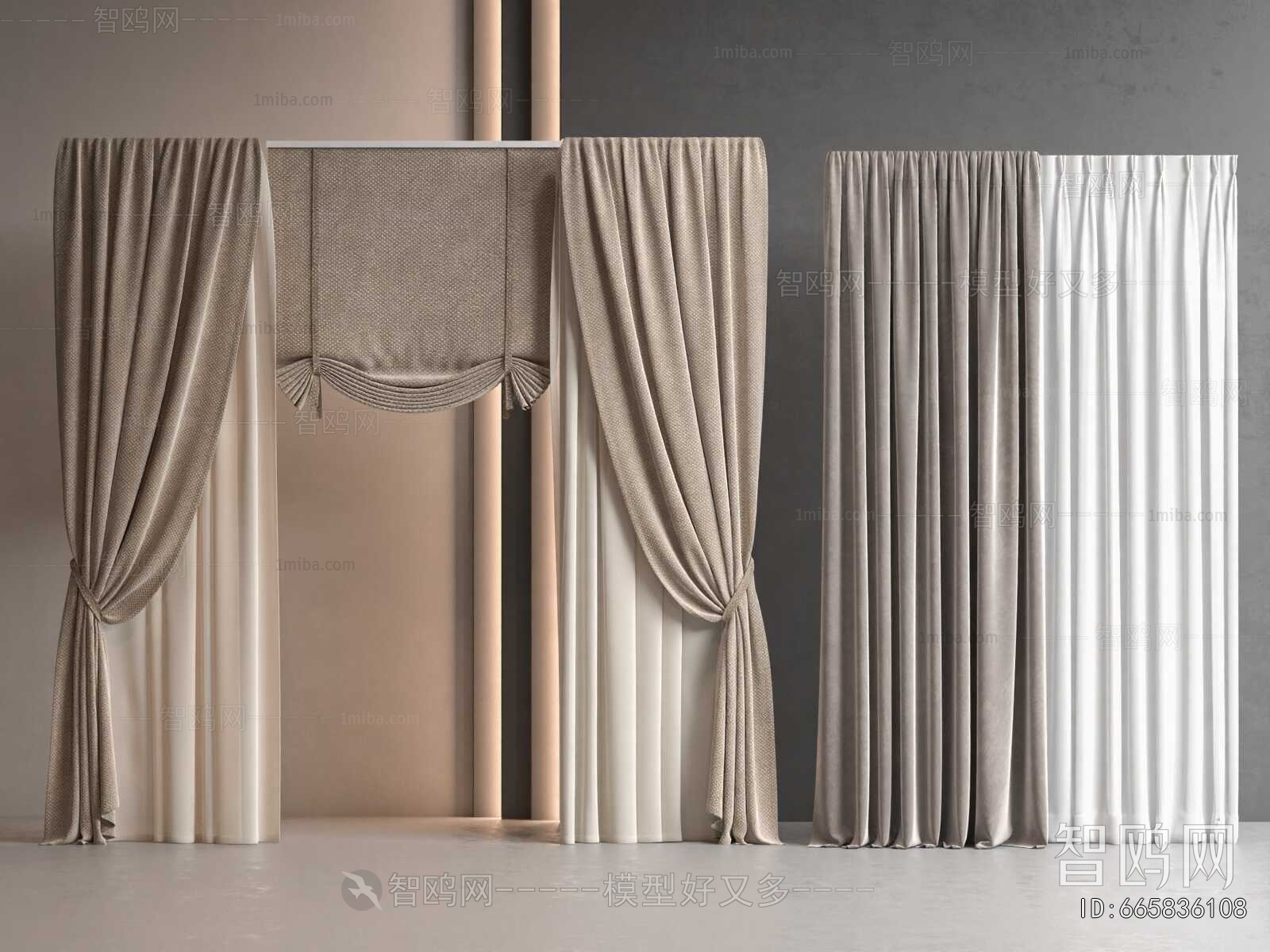 New Chinese Style The Curtain