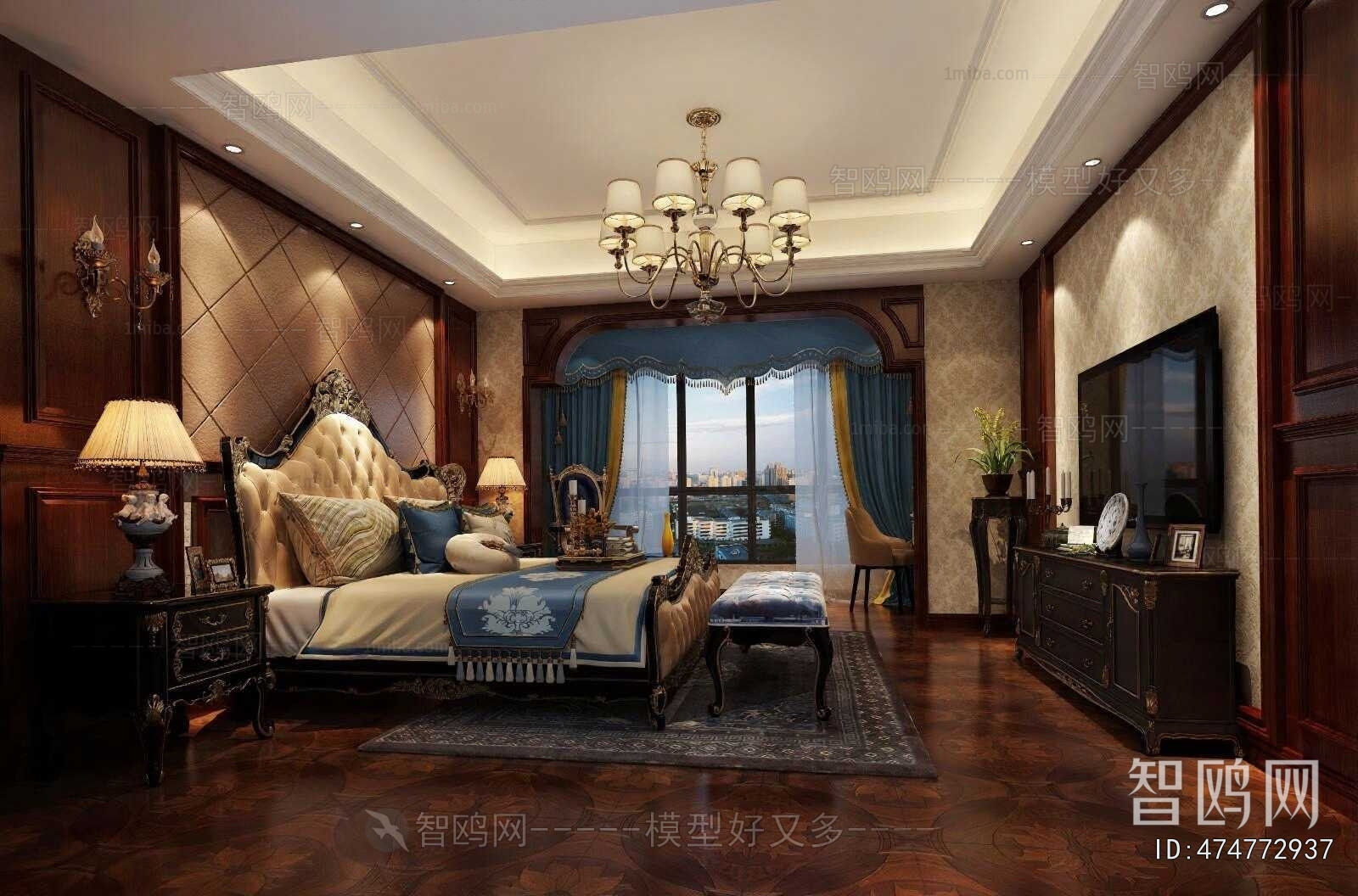 European Style Bedroom