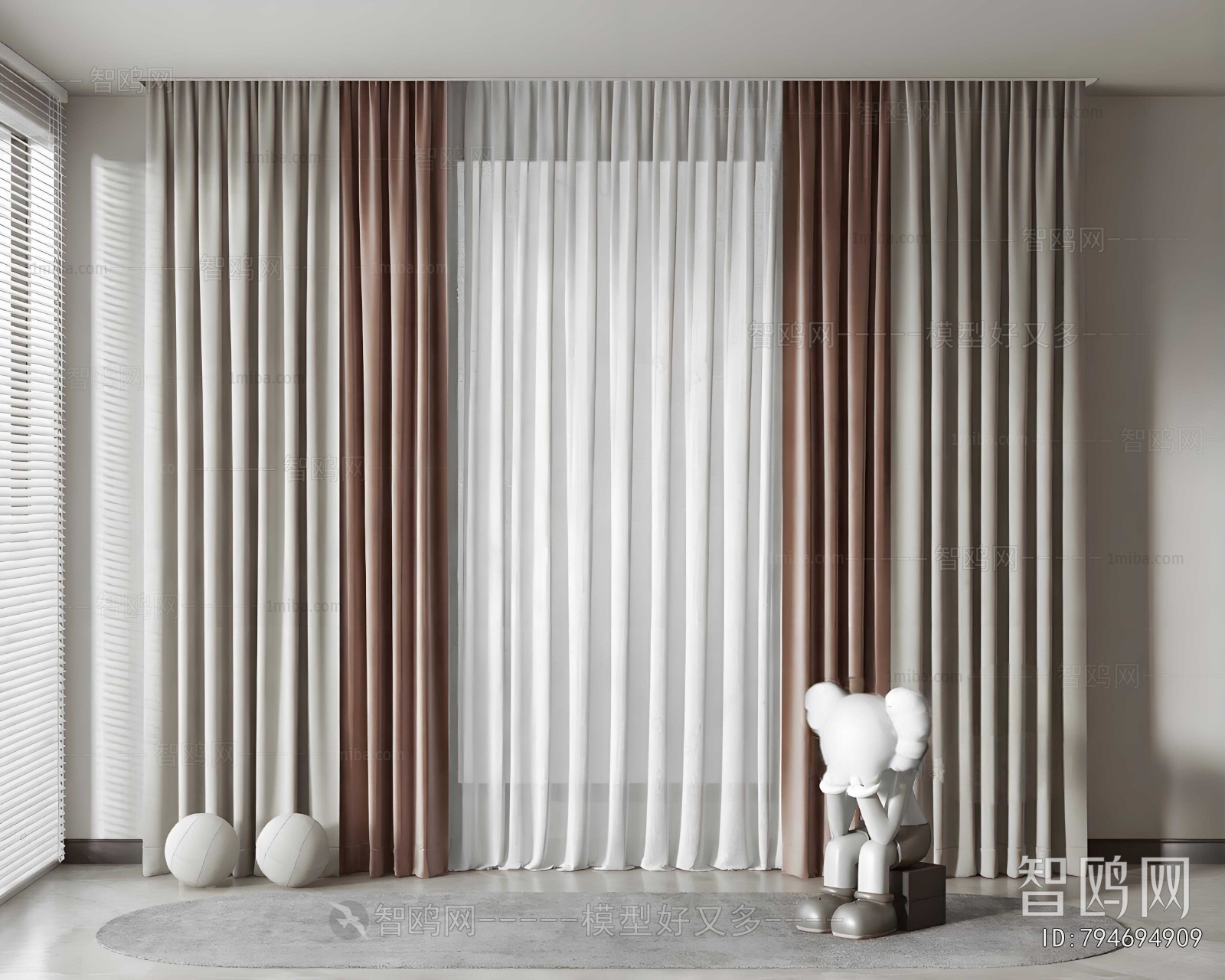 Modern The Curtain