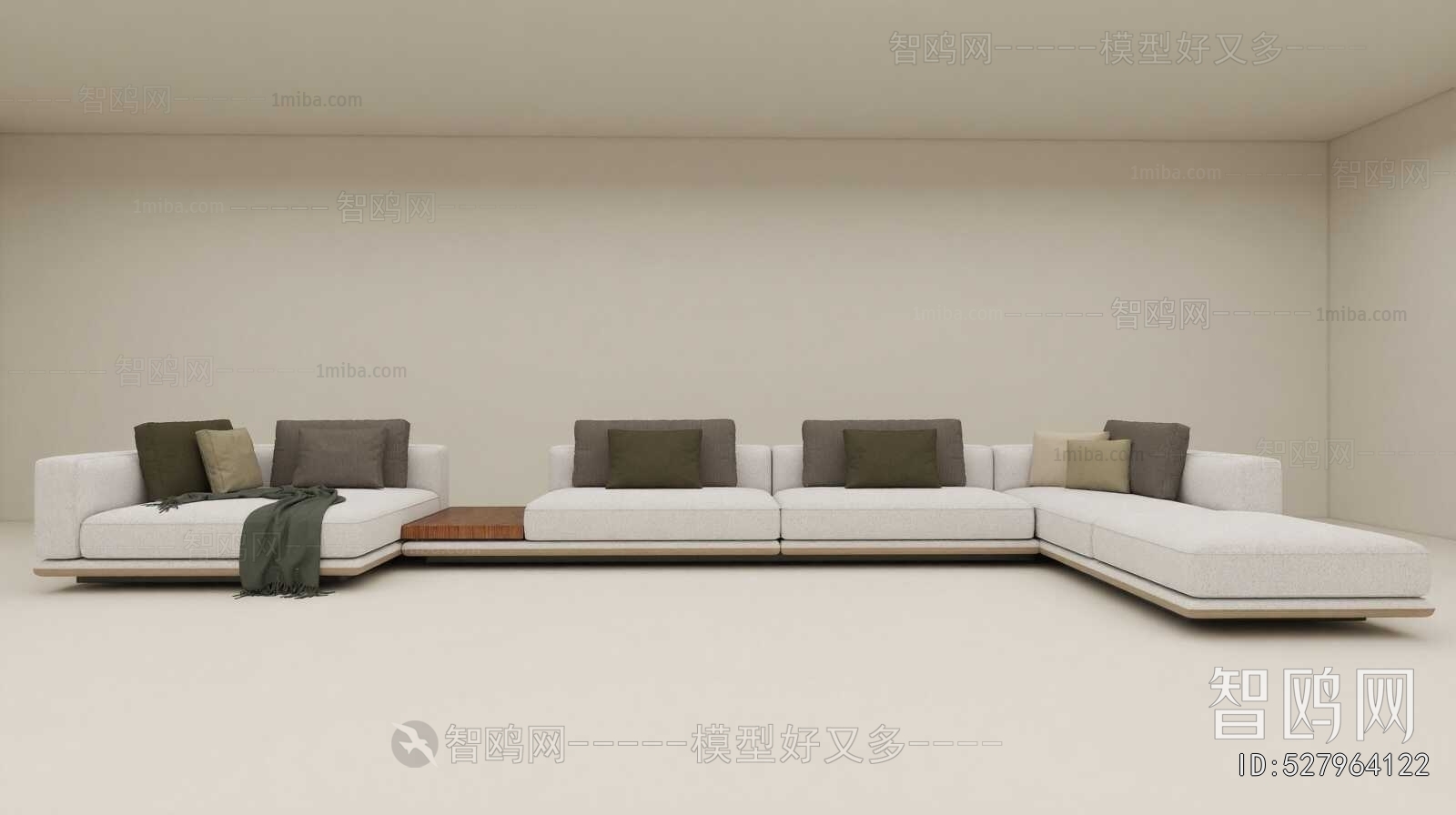 Modern Multi Person Sofa