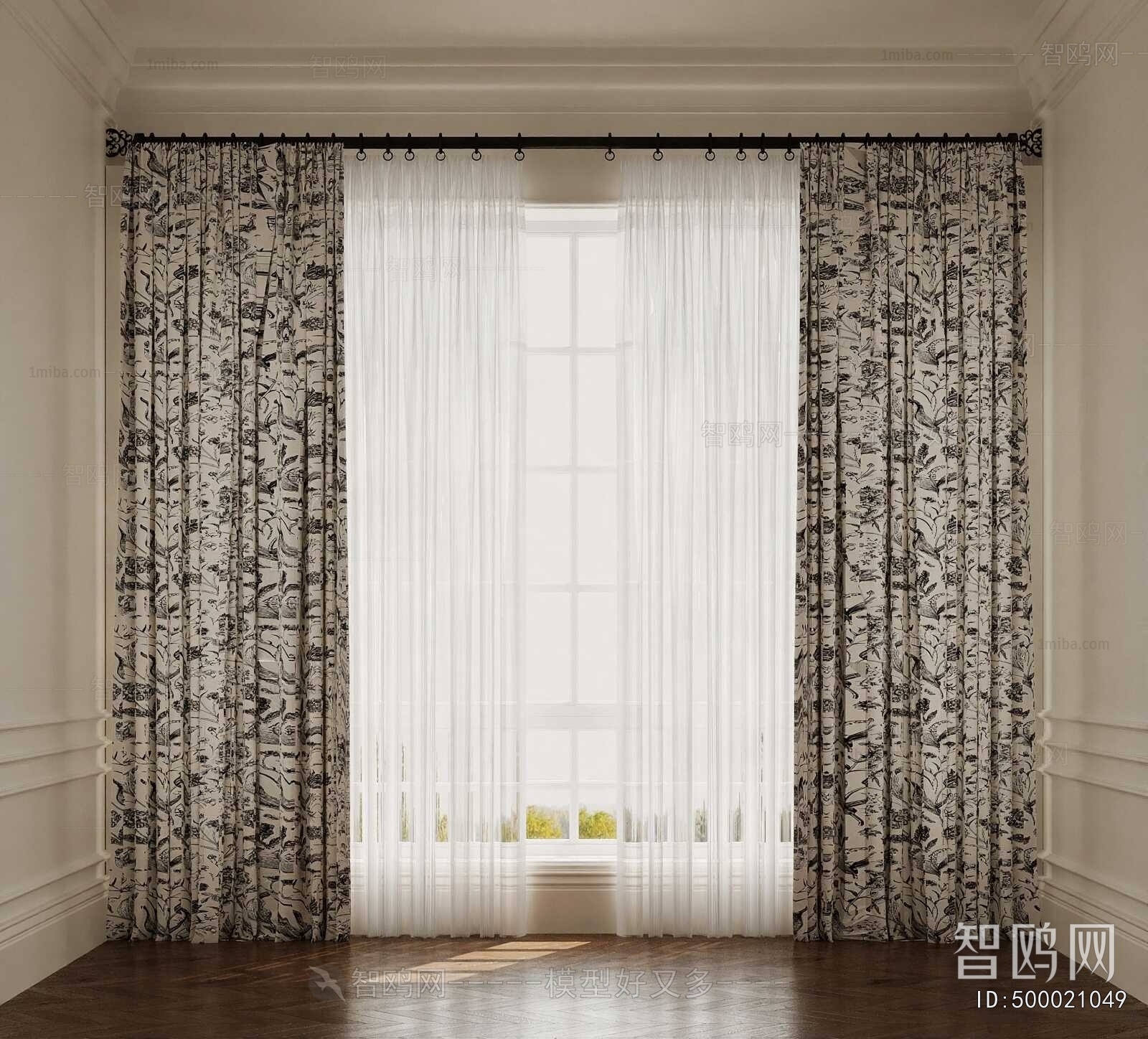 French Style The Curtain