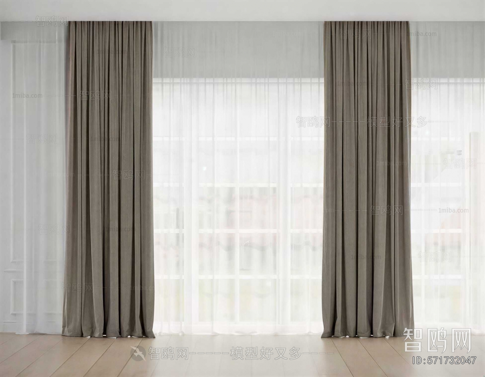 Modern The Curtain