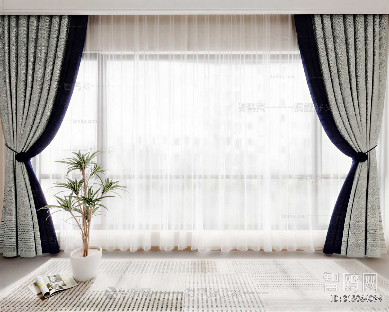 Modern The Curtain