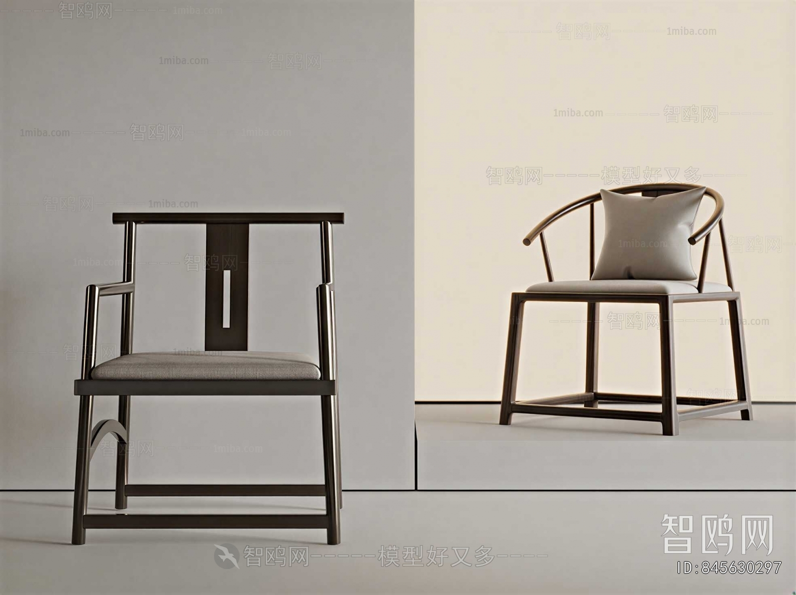 New Chinese Style Lounge Chair