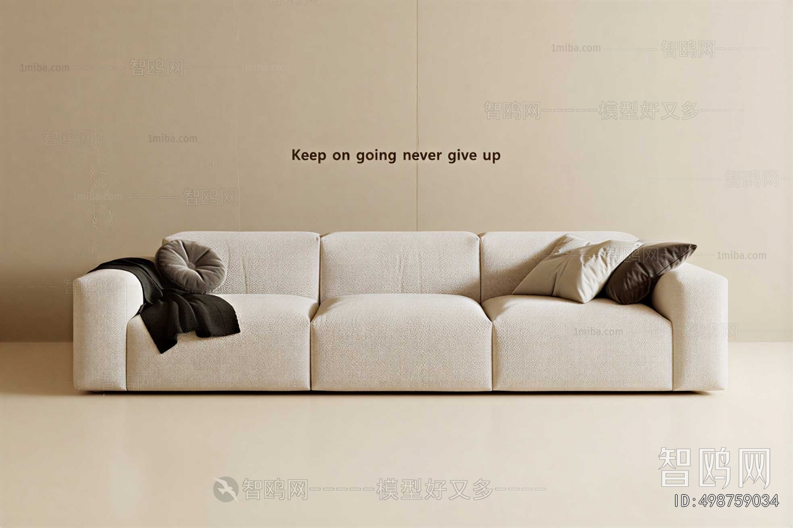 Modern Three-seat Sofa