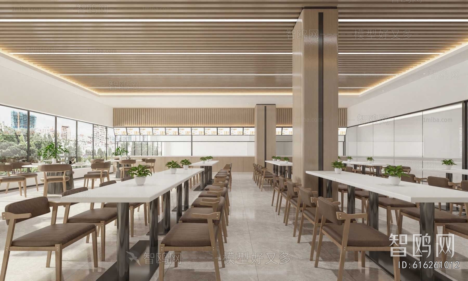 Modern Office Canteen