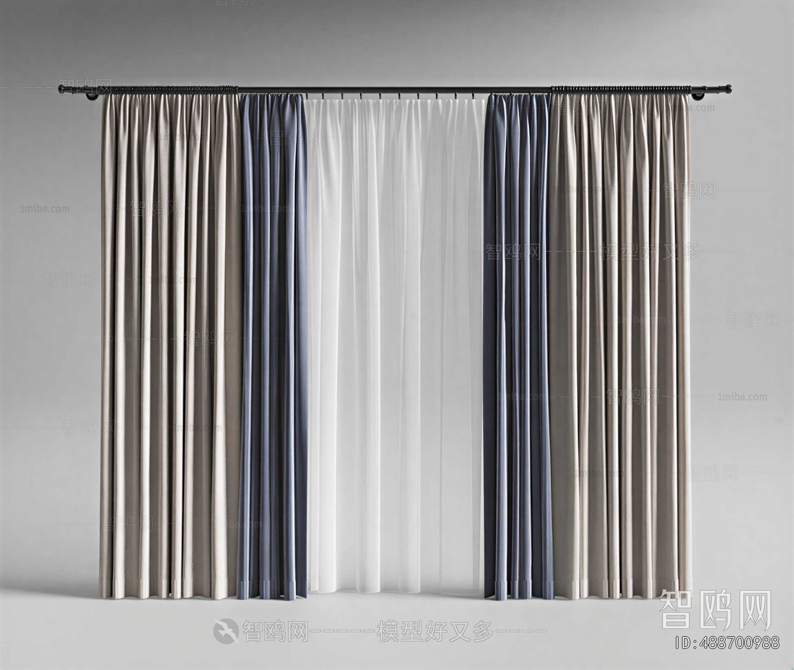 Modern The Curtain