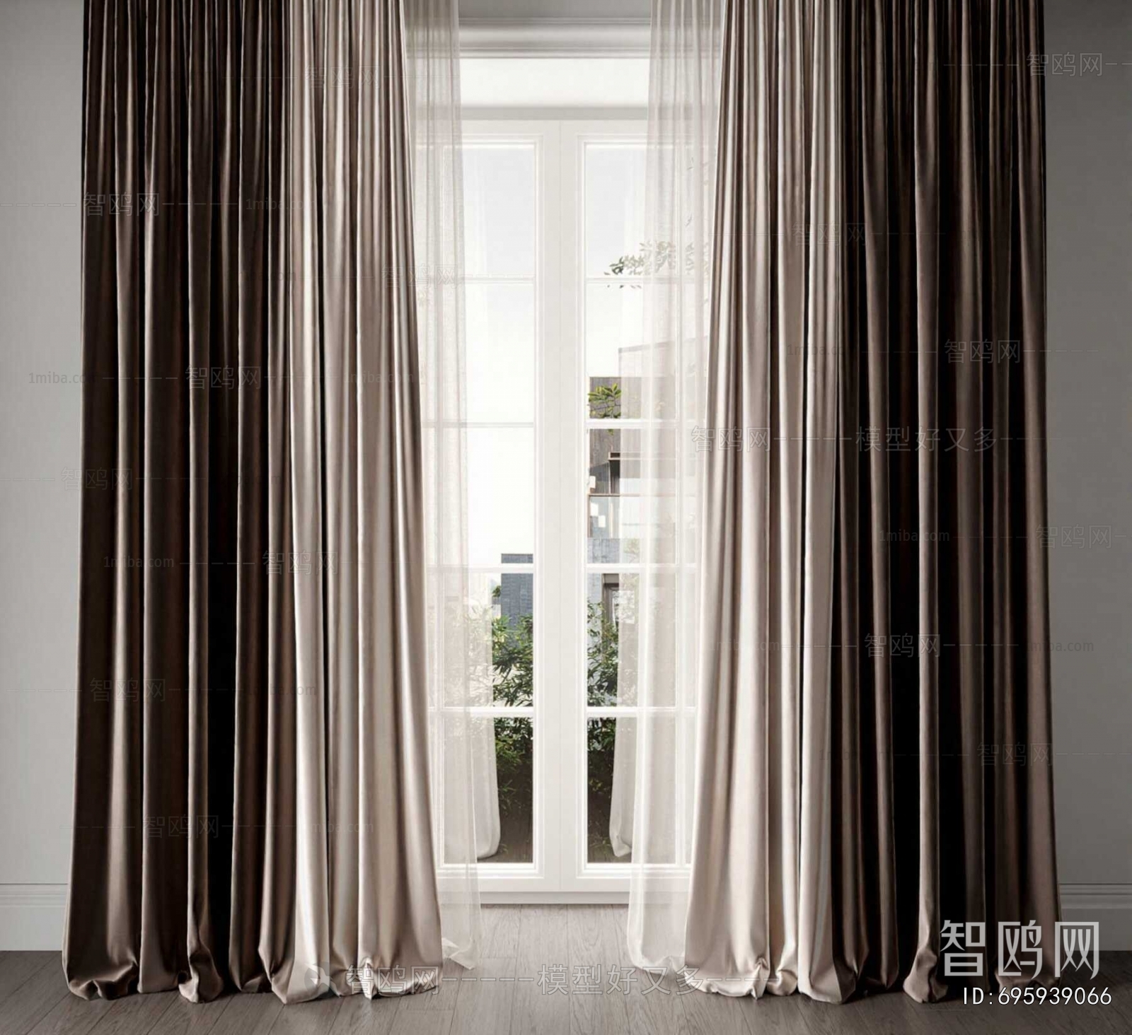 Modern The Curtain