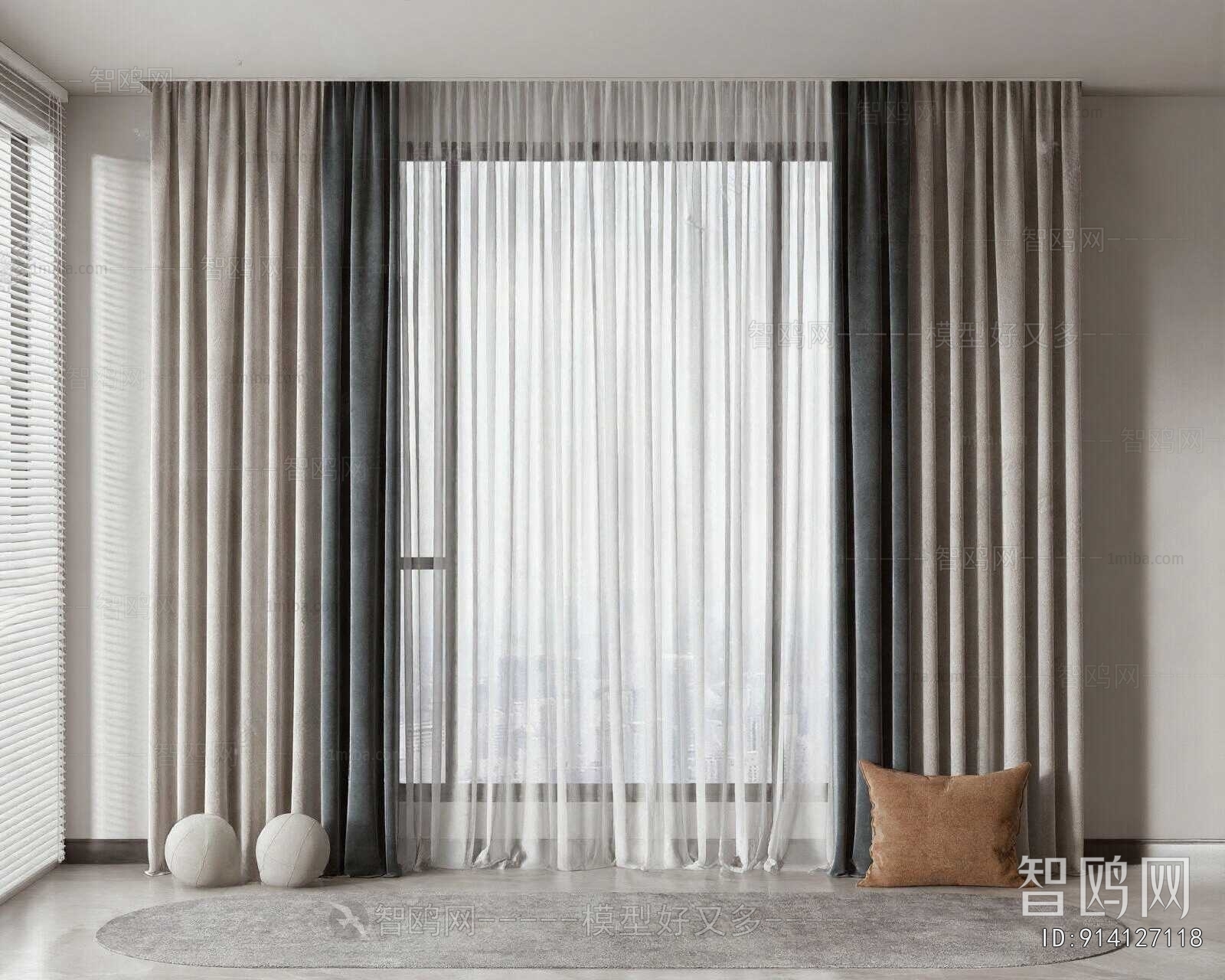 Modern The Curtain