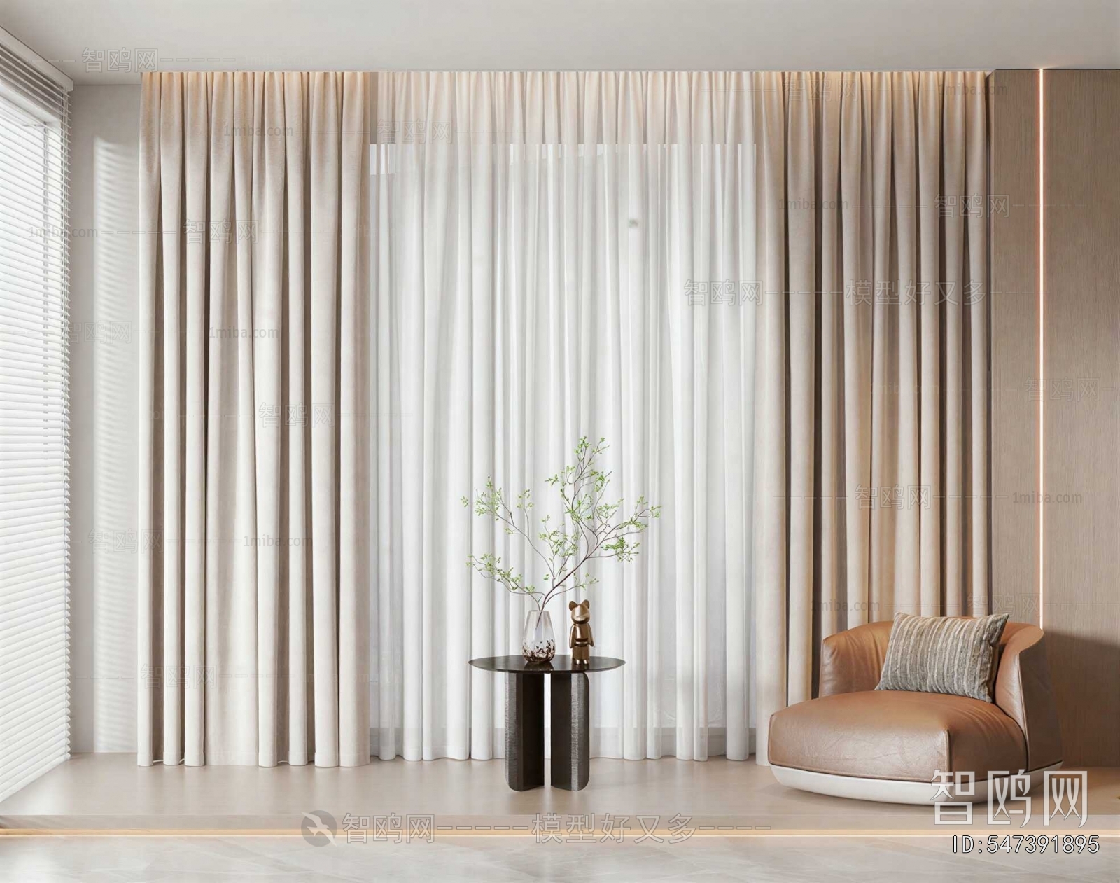 Modern The Curtain