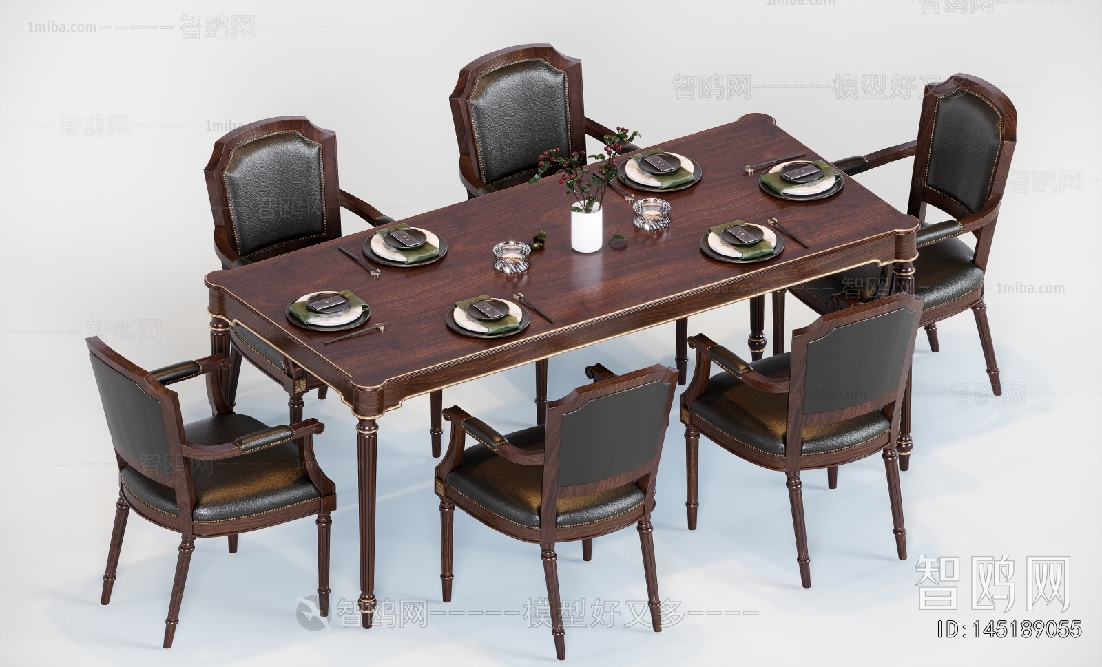 American Style Dining Table And Chairs