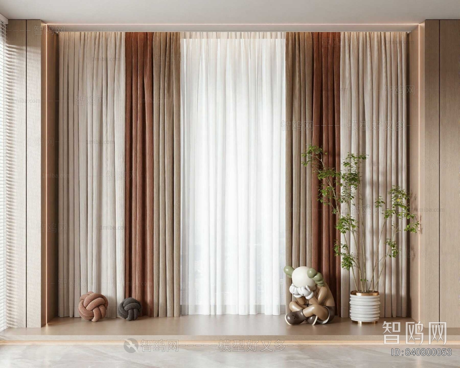 Modern The Curtain