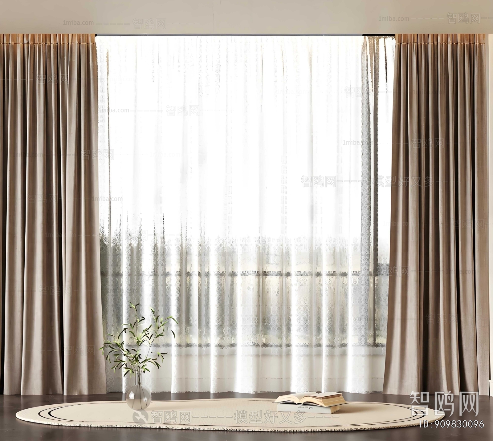 Modern The Curtain