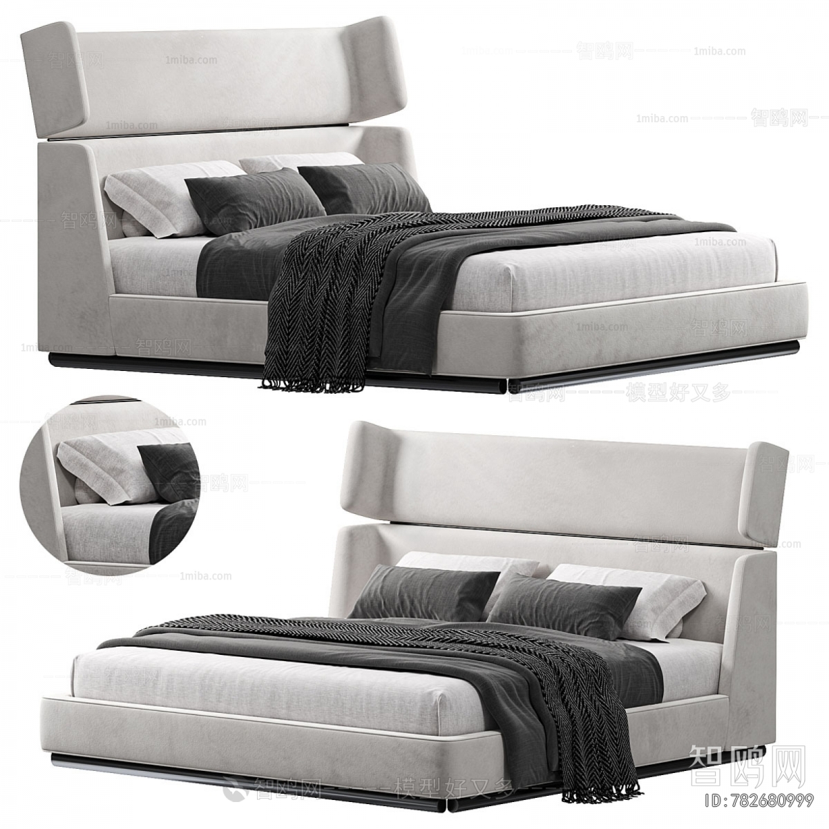 Modern Double Bed