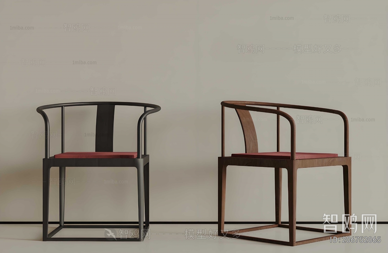 New Chinese Style Lounge Chair