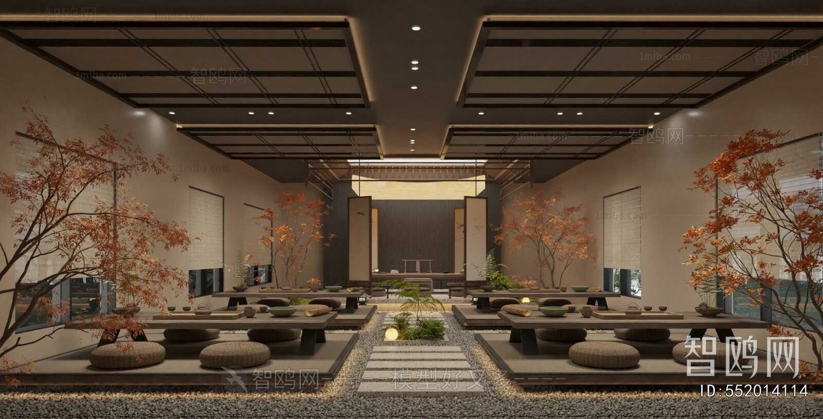 New Chinese Style Teahouse Tea House