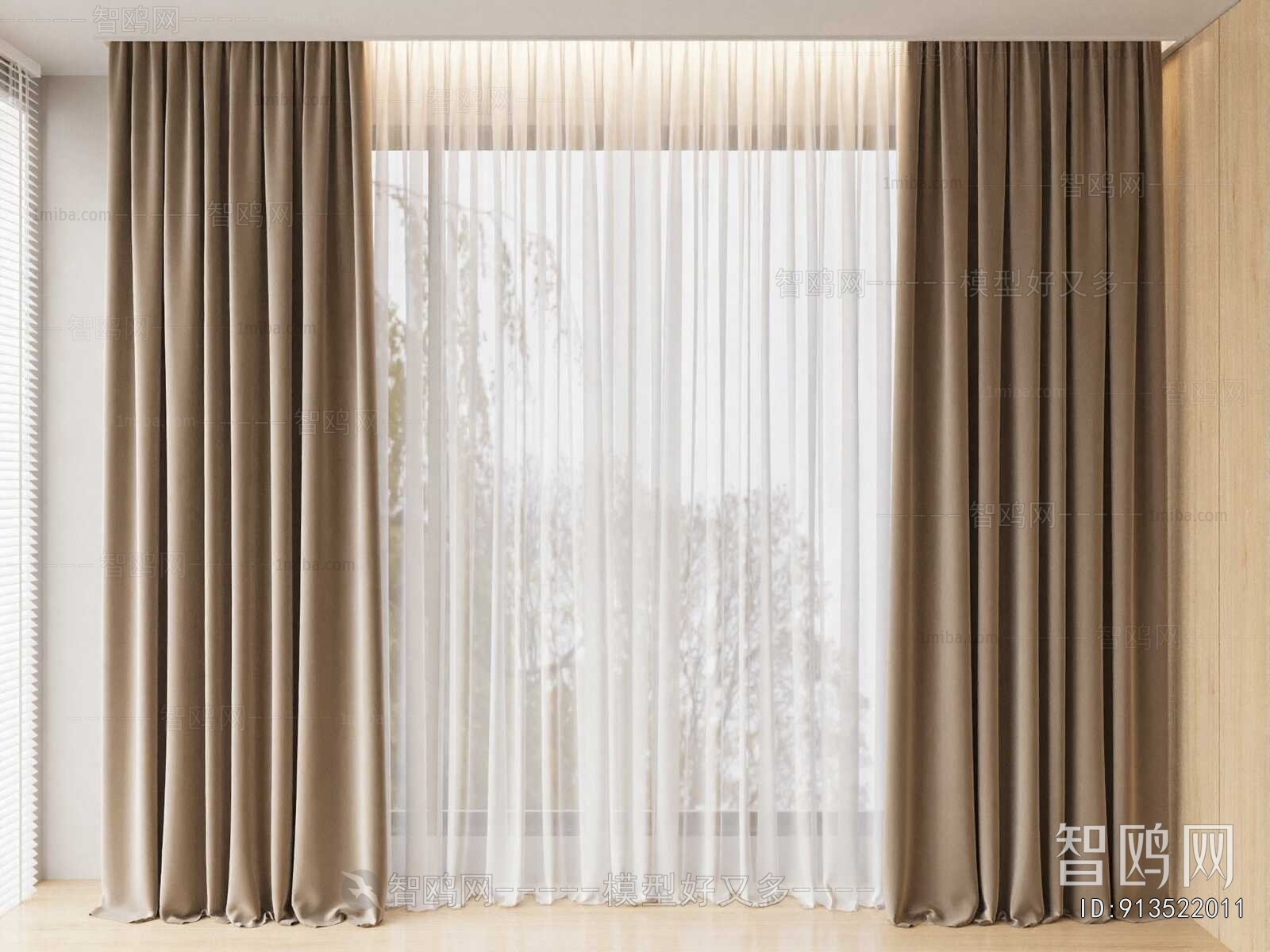 Modern The Curtain