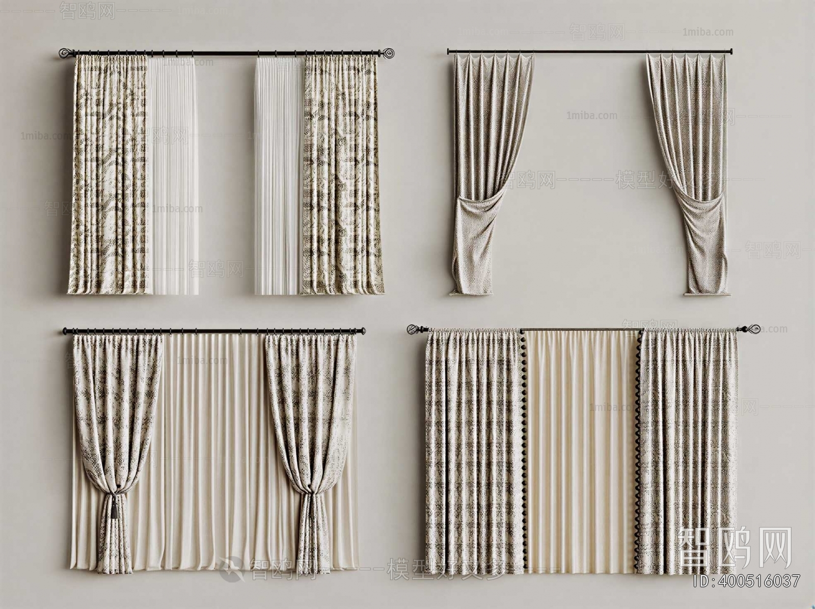 French Style The Curtain