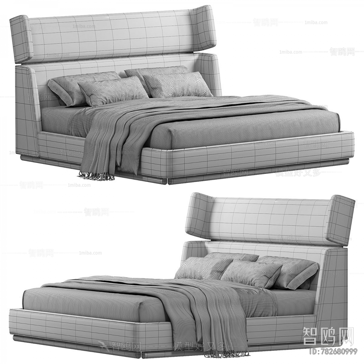 Modern Double Bed