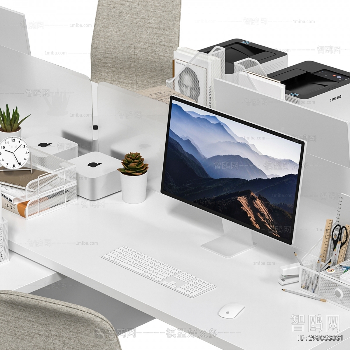 Modern Office Desk And Chair