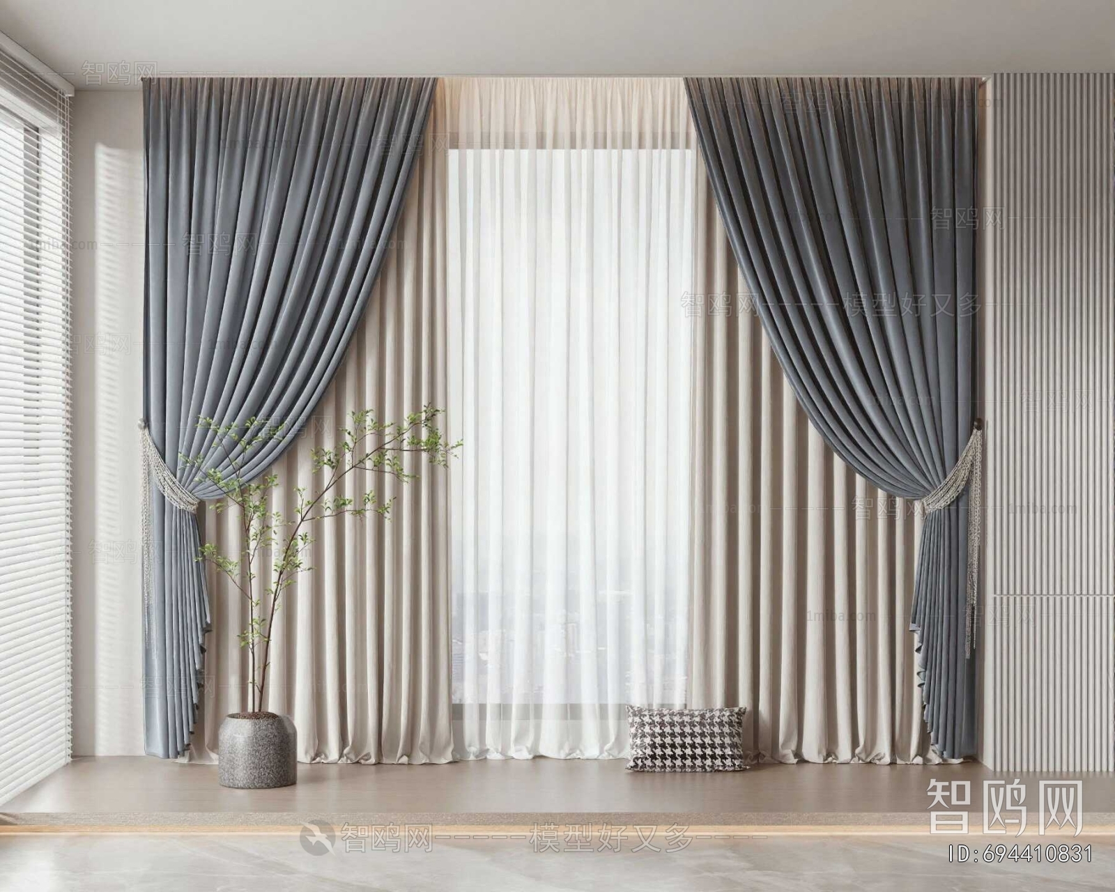 Modern The Curtain