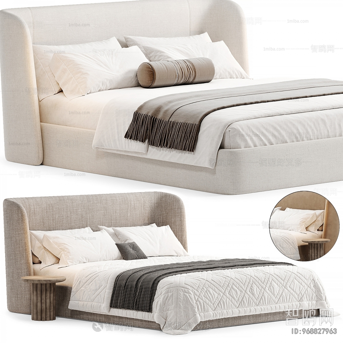 Modern Double Bed