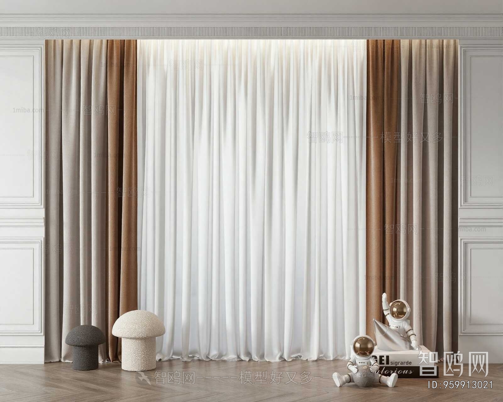 Modern The Curtain