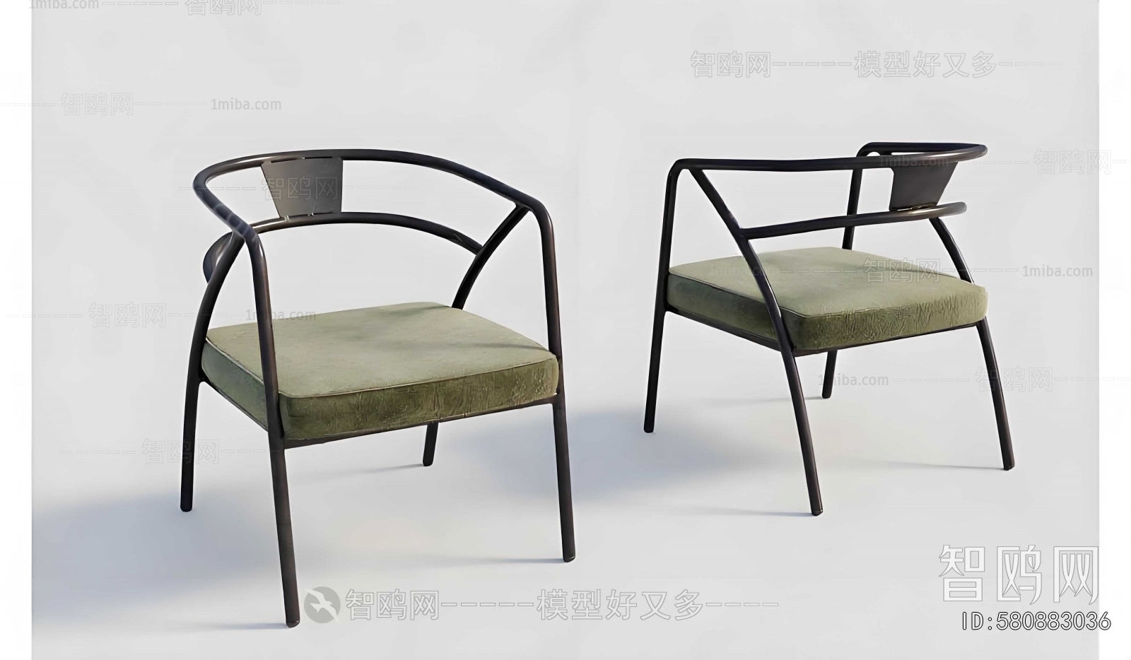 New Chinese Style Lounge Chair
