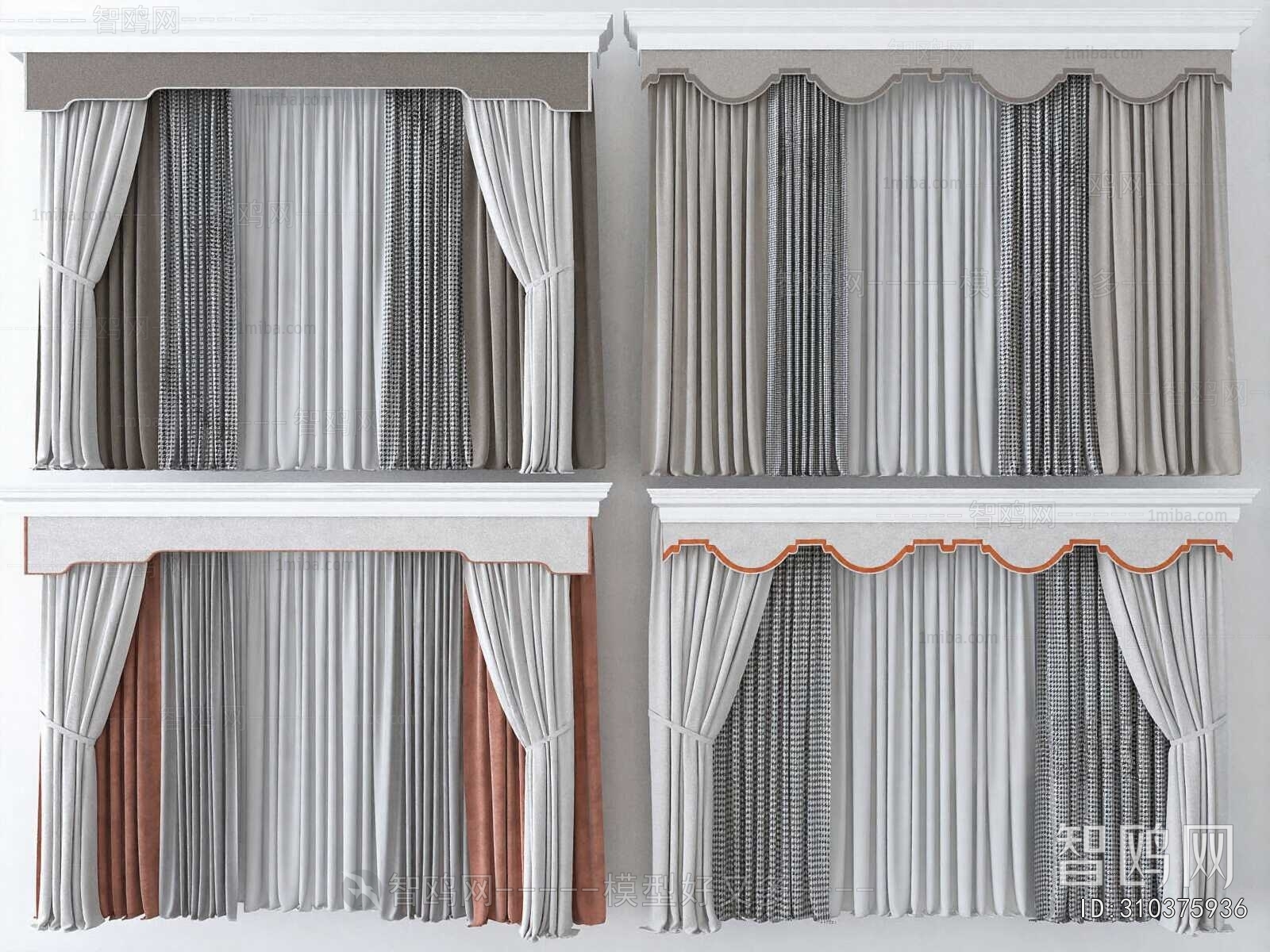 New Chinese Style The Curtain