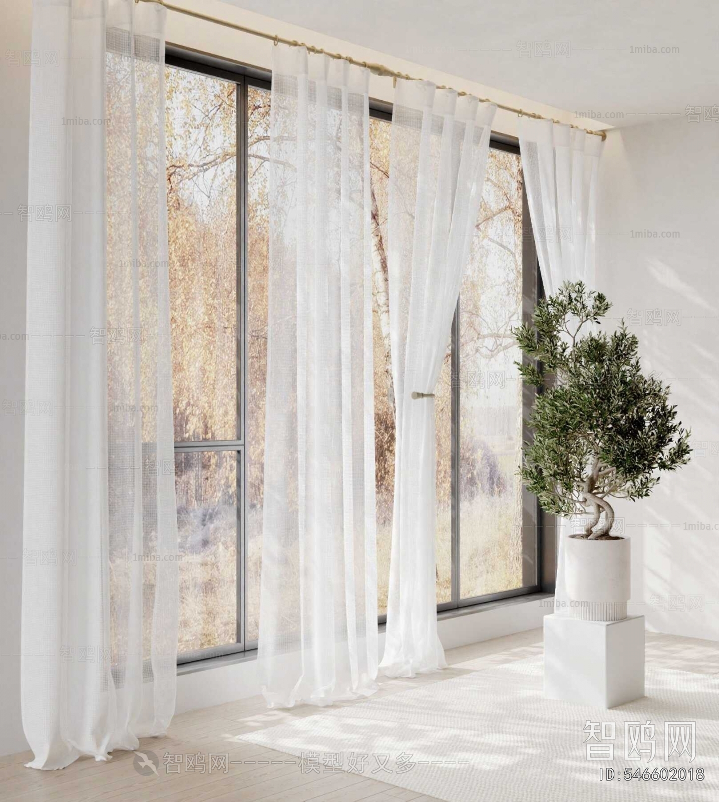 Modern The Curtain