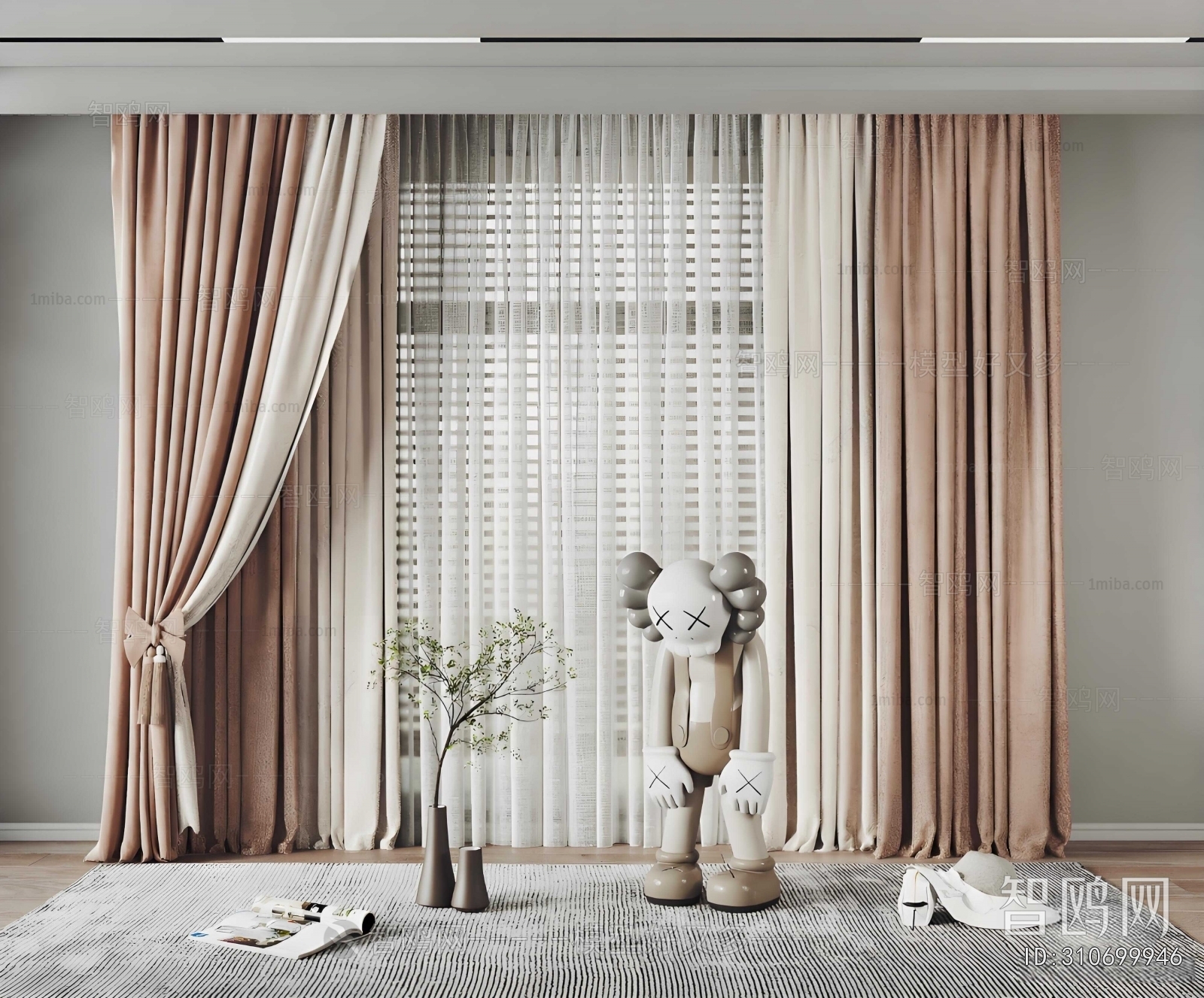 Modern The Curtain