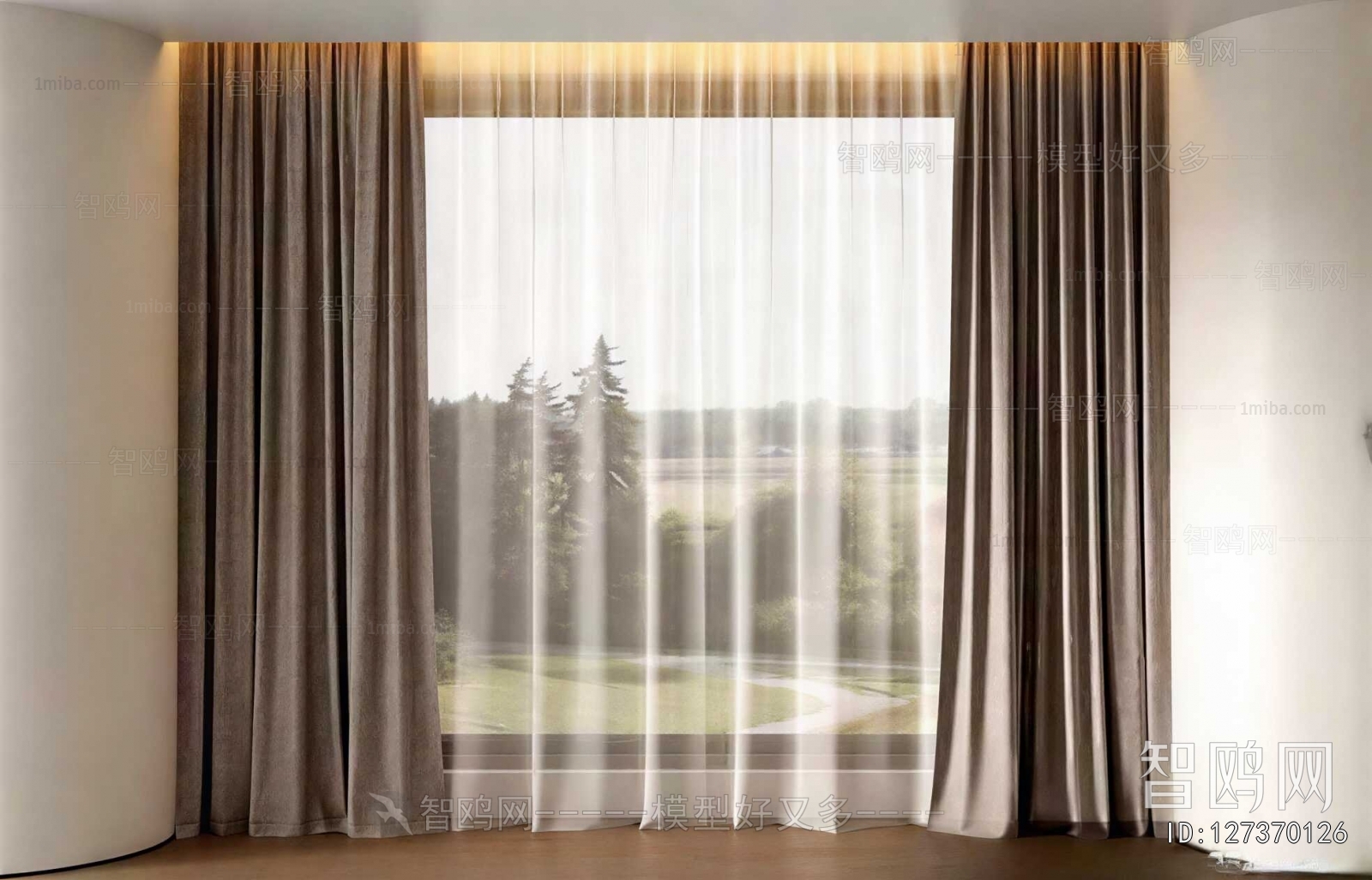 Modern The Curtain